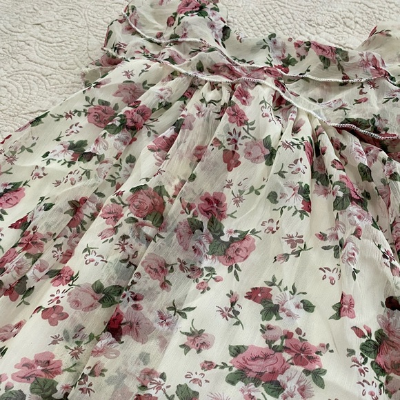 Floral Baby Doll Dress - Picture 2 of 4
